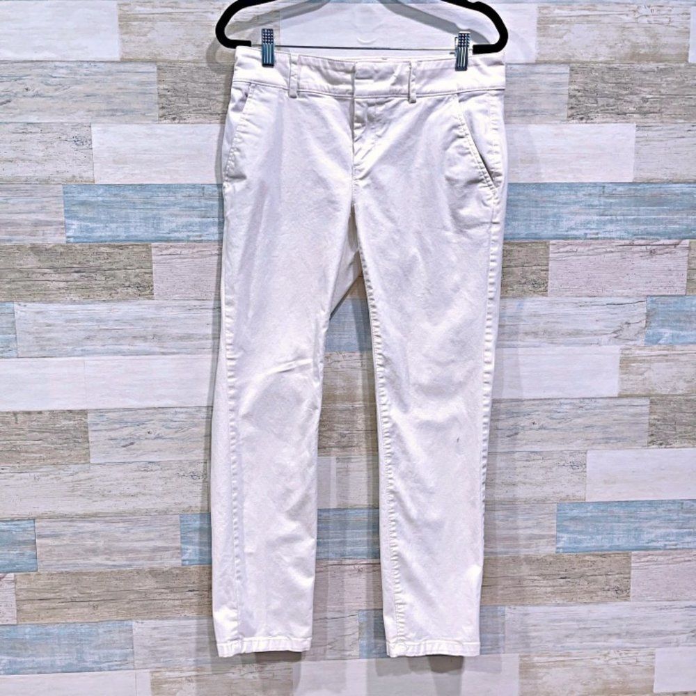 LOFT Twill Girlfriend Chino Pant Womens 4